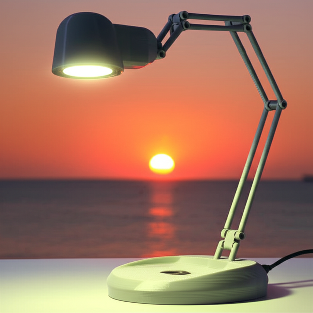 Luminária Mesa Articulada